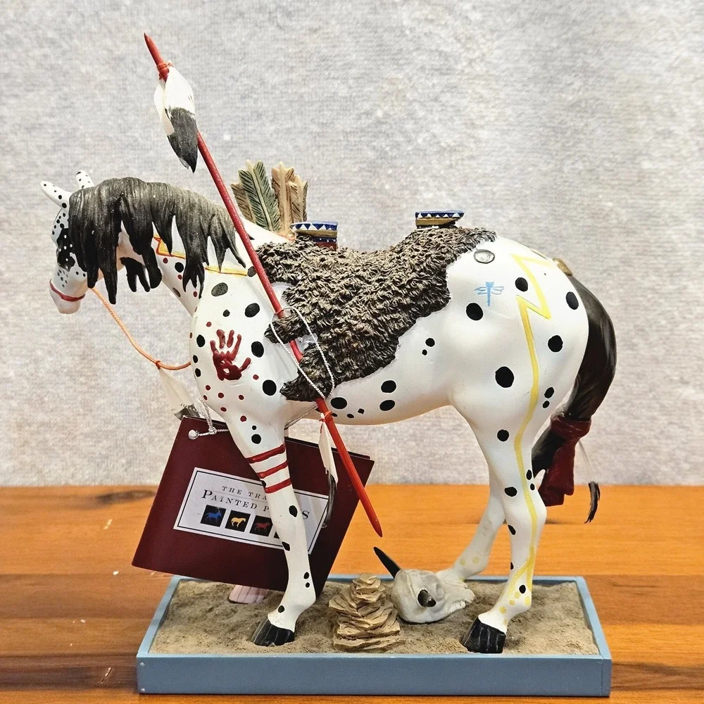 Trail of Painted Ponies War Pony #1452 • Rance Hood • 2003 Westland NIB